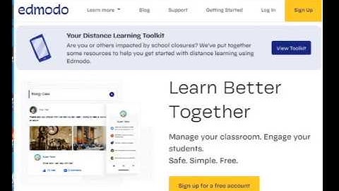 Edmodo Student Account Opening and Assignment Submission process