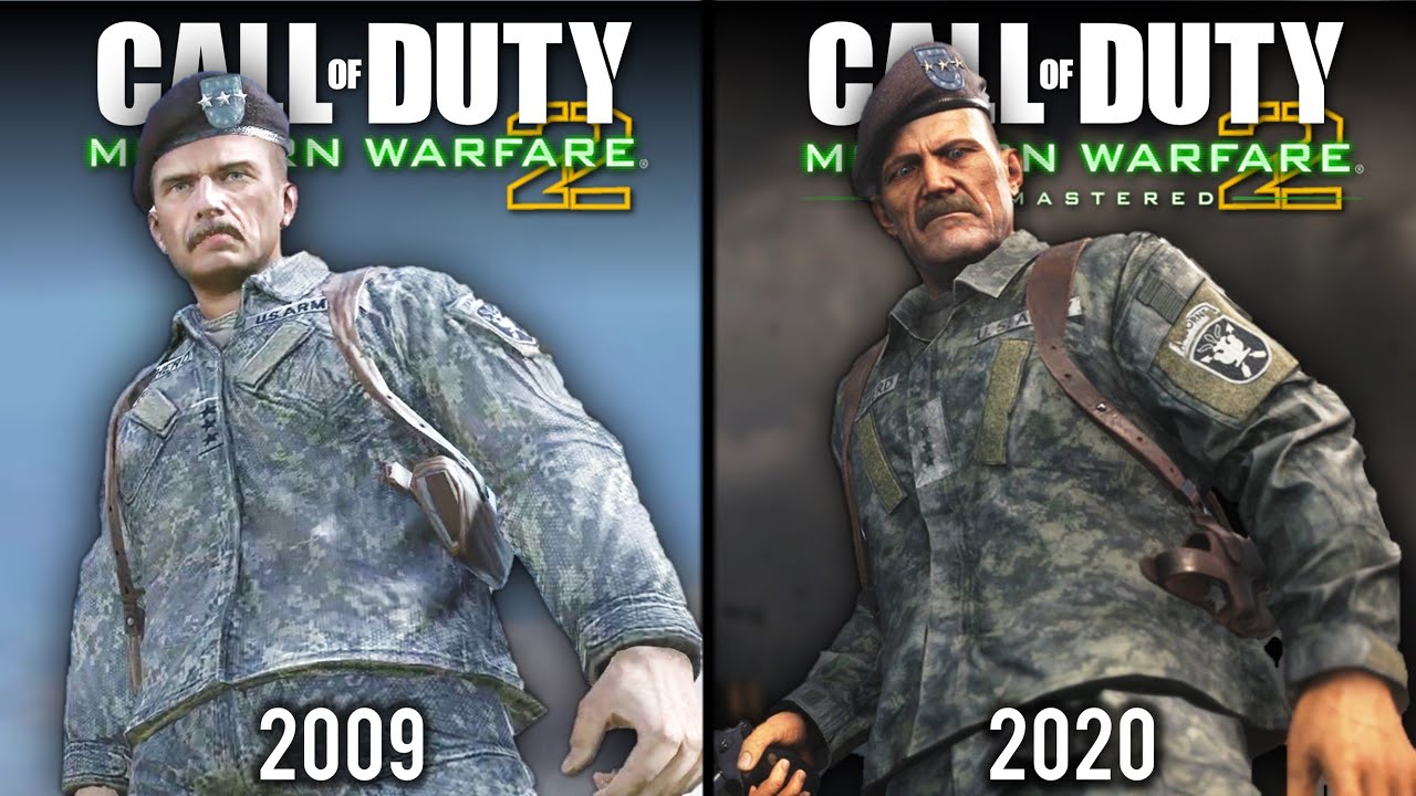 Call of Duty Modern Warfare 2  Remastered vs Original  Direct