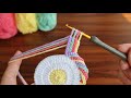Amazing!.. 😇 Super easy very useful crochet beautiful motif crochet coaster - Tığ işi örgü modeli..