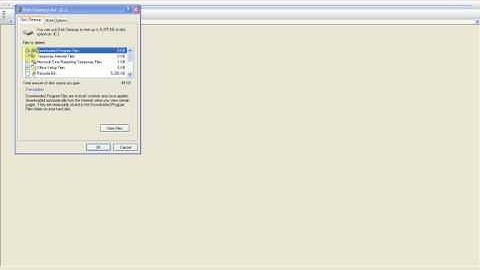 Disk Cleanup Windows XP