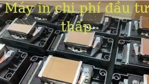 Máy in giá rẻ ...đầu xp600 in tranh canvas #shorts