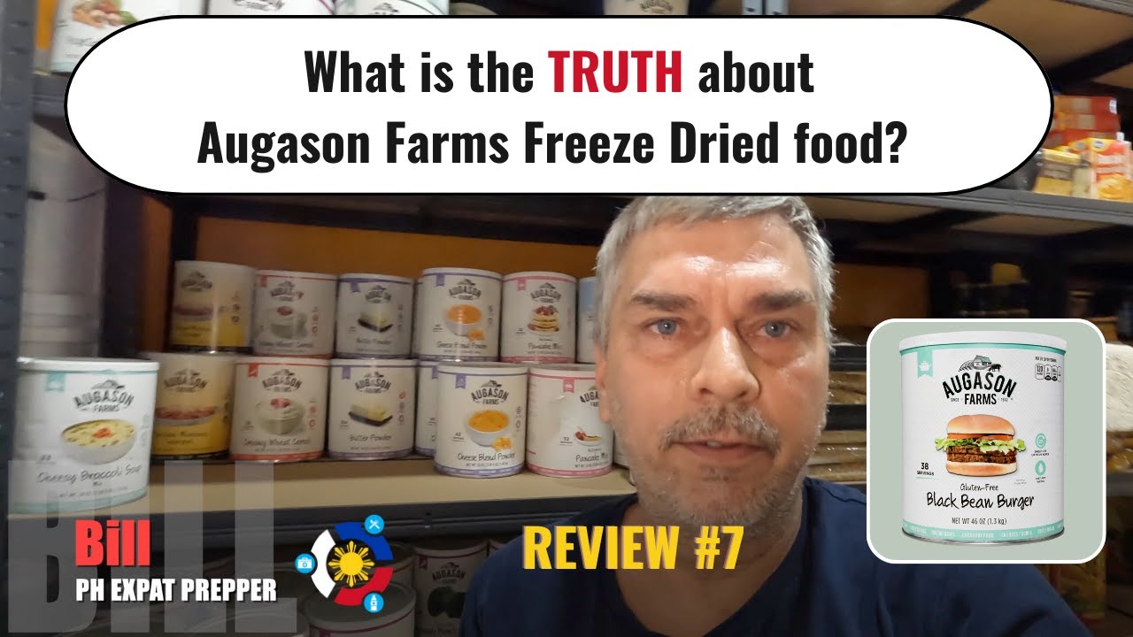 Augason Farms Black Bean Burger Mix My honest opinion YouTube