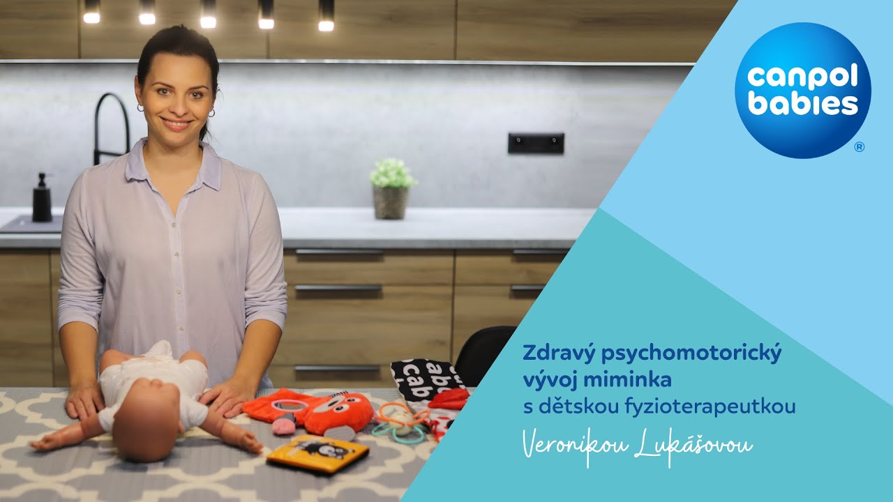 Polohování miminka s fyzioterapeutkou Veronikou Lukášovou