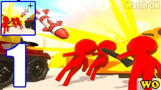 Drone Bomber: Ball Blast Game - Gameplay Walktrough Part 1 | Level 1 - Level 10 screenshot 2