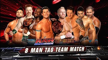 Air Boom, Justin Gabriel & Sheamus vs Christian, David Otunga, Michael McGillicutty & Wade Barrett