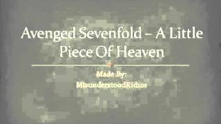 Lirik lagu Little Piece of Heaven - AvengedSevenfold