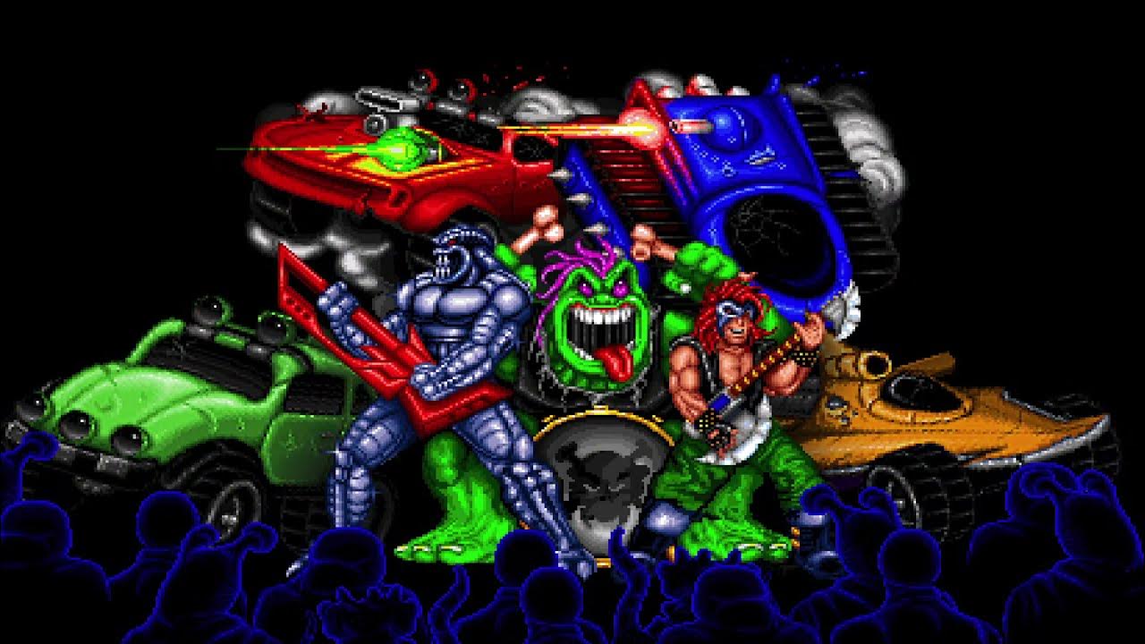 рок н ролл гонки музыка. Rock n roll racing 2 sega. Rock n roll racing sega mega drive. рок н ролл гонки музыка. Rock n roll racing 2 sega.