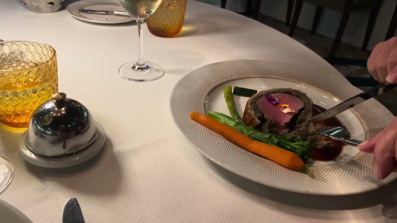 Amphora restaurant on Wind Spirit ship