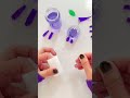 ナノテープスクイーズ💜紫ピクミン🌱のつもり#ピクミン#紫ピクミン#pikumin#ナノテープ#nanotape#nanotapesquishy #スライム#slime#shorts#실리콘테이프