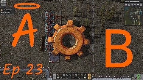 Ep 23 - Bronzer - Laurence plays Factorio: Angel Bob