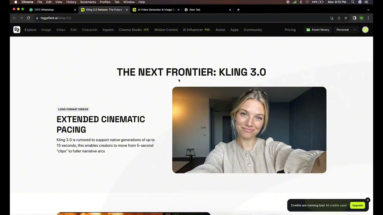 Kling 3.0 Walkthrough | Higgsfield AI Video Creation Tools 🎬✨