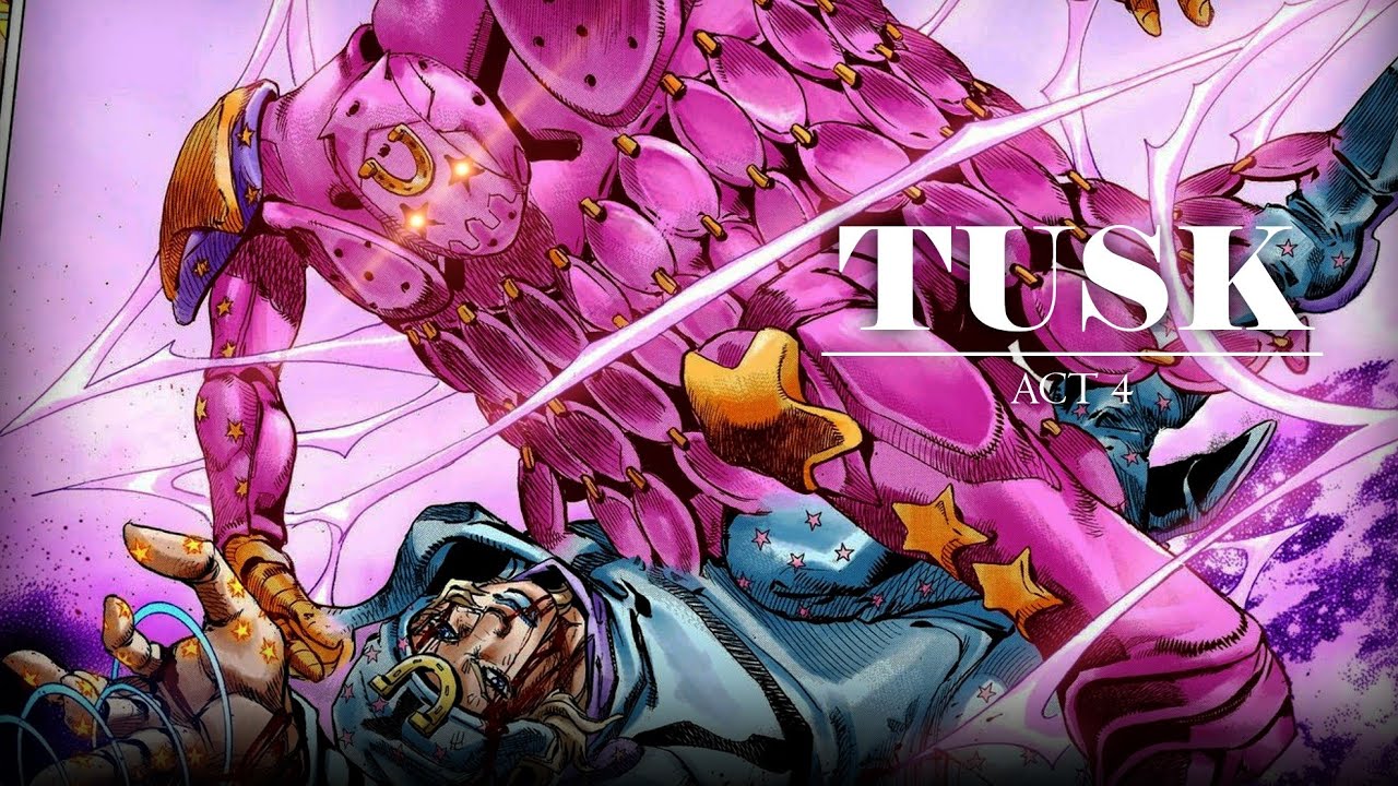 Tusk Act 4  JoJo Manga Animation「ジョジョの奇妙な冒険」【4K】 