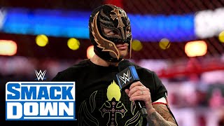 Rey Mysterio engages Roman Reigns in a war of words: SmackDown, June 18, 2021