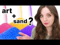 I tried sand art 