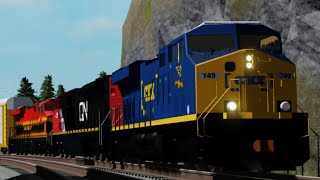 Underrated Mixed Power | 3 Locomotives Pull 24 Cars | Train Simulator Beta