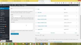 Add Category to Menu Wordpress