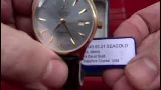 ATLANTIC AUTOMATIC DIN AUR 14K CLASA LUX LIMITED SERIES FOR SALE ( 1877 euro - 8500 ron).MP4