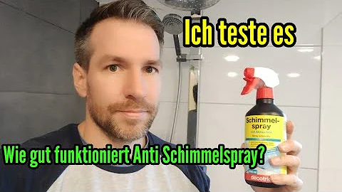 Wie schnell wirkt Schimmelspray?