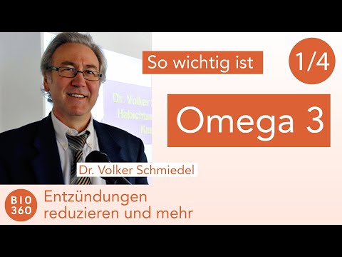 484 So wichtig ist Omega 3 - Entzündungen reduzieren und mehr: Dr. Volker Schmiedel 1/4