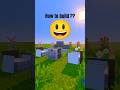 100 Minecraft Builds in 60 Seconds #minecraft #shorts #challenge