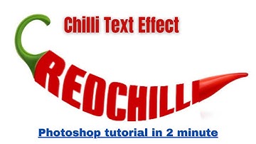 how to create red chilli in photoshop photoshop|| Amazing Effect in Photoshop|| Photoshop tutorial