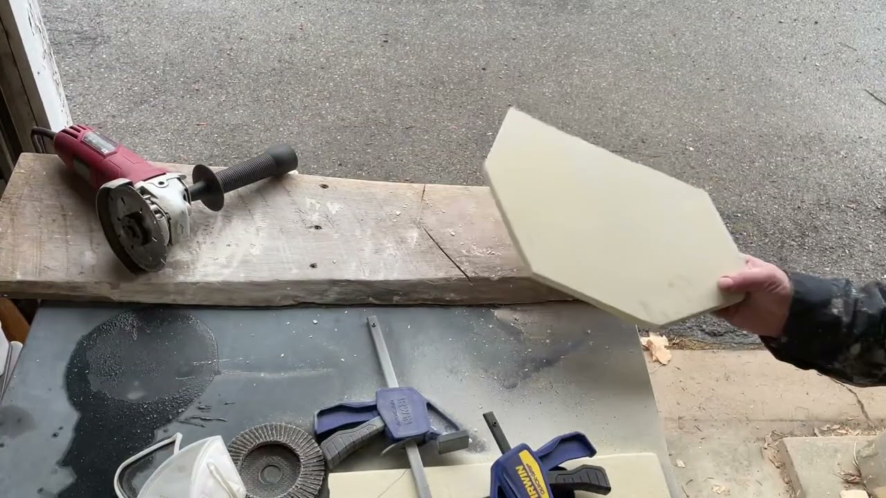 Cutting Custom kiln shelves