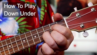 'Down Under' Men at Work Easy Ukulele Lesson chords