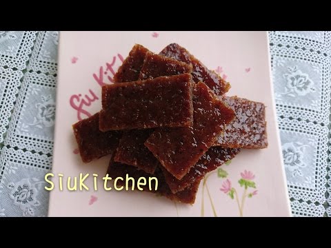 [Eng-Recipe] How to make Black Pepper Pork Jerky (黑椒豬肉乾)
