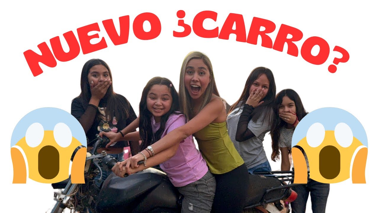 ME REGALARON ESTE NUEVO ¿¿CARRO?? 🤔😱 ESTÁ FUE LA REACCIÓN DE LAS SOÑADORAS ✨😱