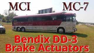 MCI Bus Bendix DD 3 Brake Actuator Disassembly