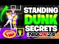 THE HIDDEN POWER OF STANDING DUNK METERS IN NBA 2K24!