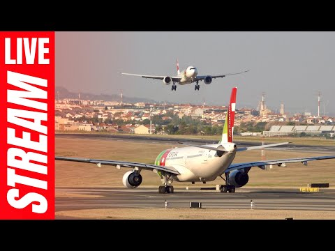 馃敶 Lisbon Airport LIVE Plane Spotting