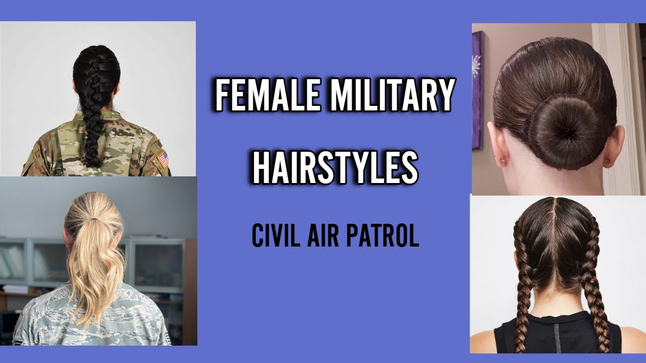 Female Military Hairstyles Ponytail Braids And Bun Civil Air Female Military Hairstyles Ponytail Braids And Bun Civil Air
