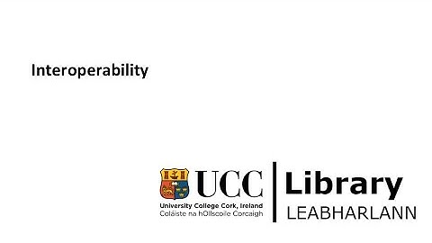 Interoperability