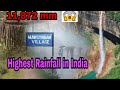 Highest Rainfall Places In India