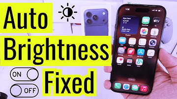 Enable/Disable Auto Brightness on iPhone 17, 17 Pro, Pro Max, & screen brightness issue iOS 26