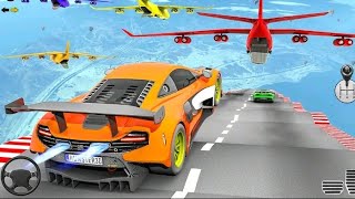 Superhero Mega Ramp Car Stunt Racing Simulator - GT Ramp Cars Driving - Android GamePlay  screenshot 4
