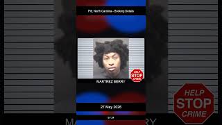 Pitt, North Carolina Booking Records - 27 May 2026