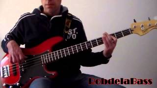 Video thumbnail of "Madonna   Material Girl   Bass Cover"