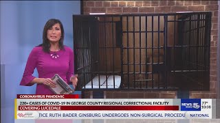 More than 220 test positive for COVID-19 at George County Regional Correctional Facility