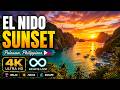 Palawan Sunset 🇵🇭 | 4K  🔁 | El Nido Golden Hour ✨