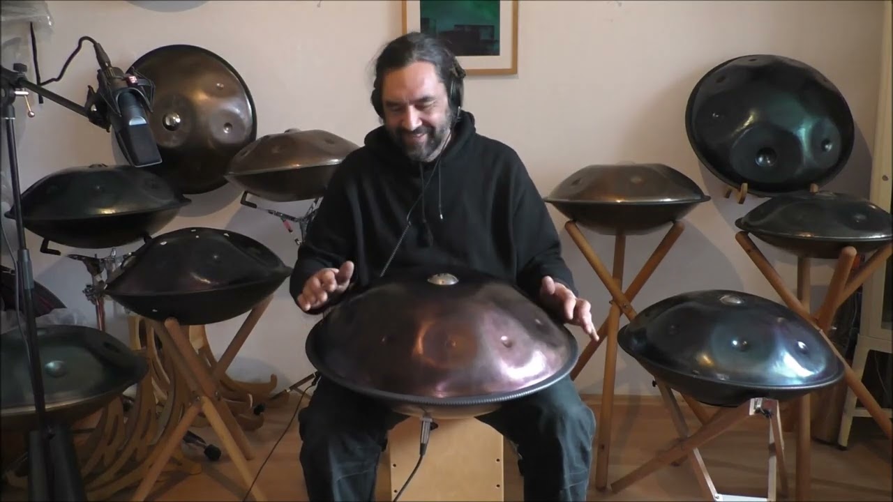WELTWEIT ERSTE elektronische Handpan! E-Handpan by Baur&Brown Handpans