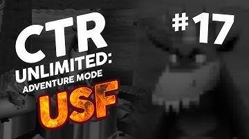Cortex Castle, mild pain in my as whole! (CTR Unlimited - Adventure Mode, USF Difficulty #17)