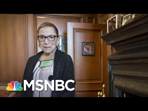 Ruth Bader Ginsburg To Lie In Repose At The Supreme Court | Craig Melvin | MSNBC
