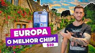 Melhor chip e eSIM de viagem para EUROPA! Só 20 Euros! screenshot 1