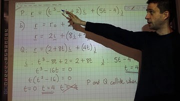 Further Kinematics - using vectors for variable acceleration - example four