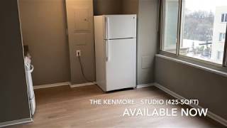 The Kenmore -Studio Apartment Tour (425sqft)