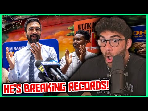 Thumbnail for Zohran's HISTORIC Last Minute Campaign Blitz | Hasanabi Reacts