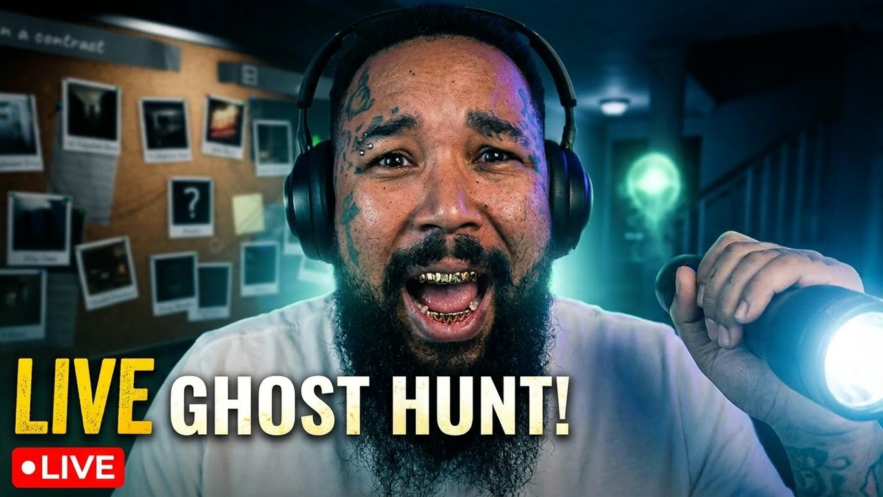 Phasmophobia live ghost hunts - YouTube