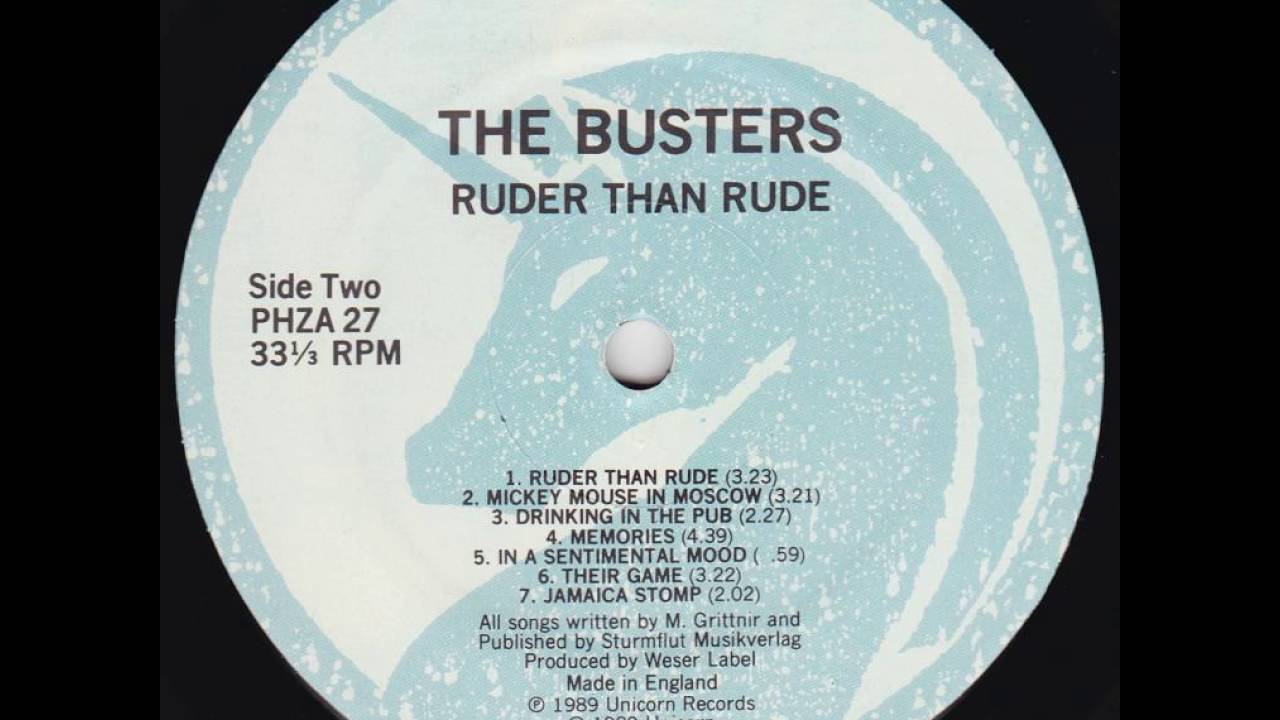 The Busters - Mickey Mouse In Moscow